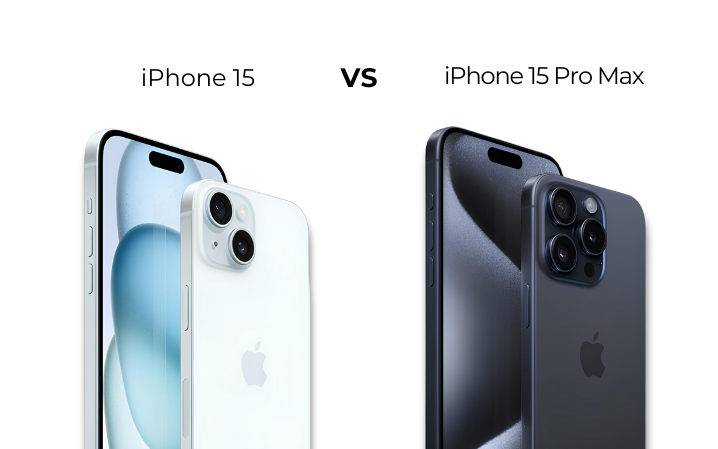 iPhone 15 Pro Max vs iPhone 15